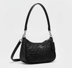 Coach Signature Leather Shoulder Bag