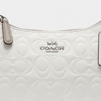 Coach Signature Leather Shoulder Bag