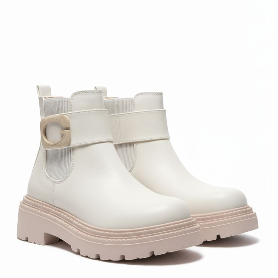 Chunky Sole Tan Chelsea Boots