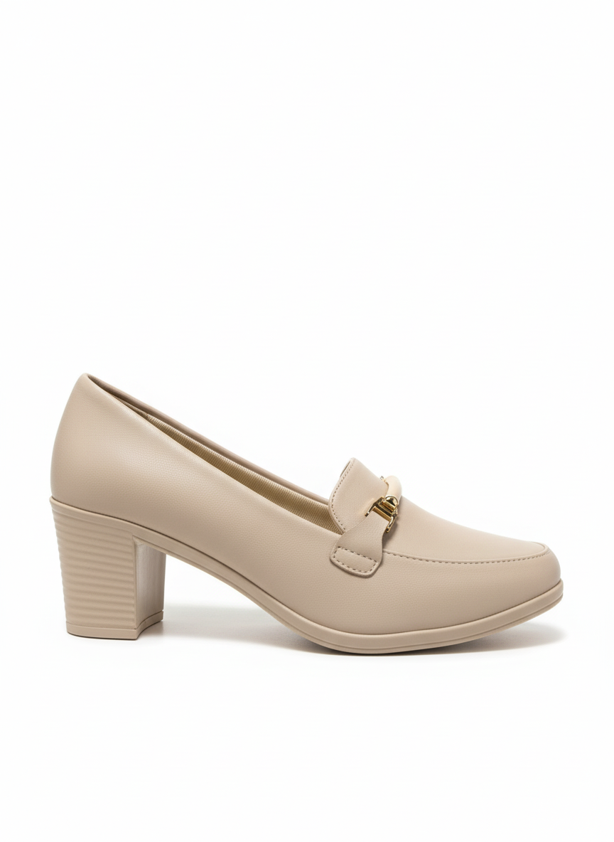 The Classic Heeled Loafer