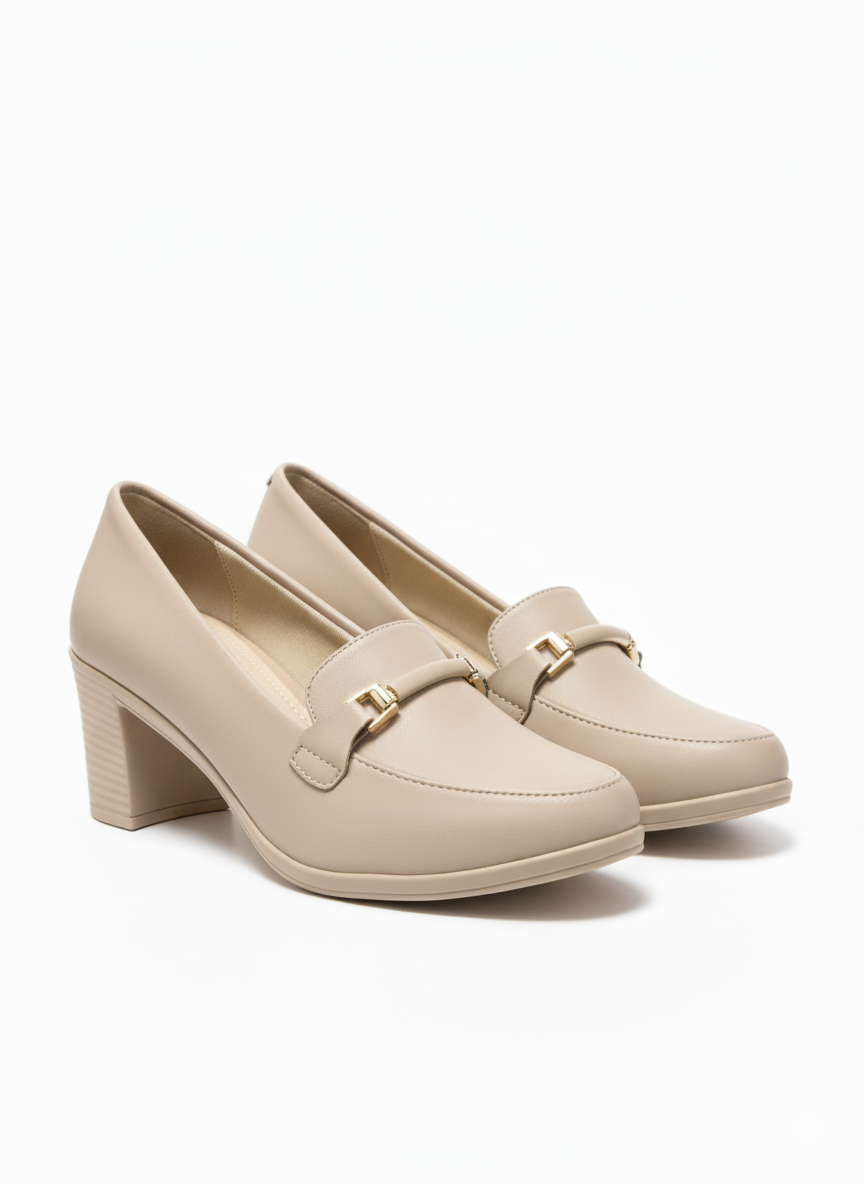 The Classic Heeled Loafer