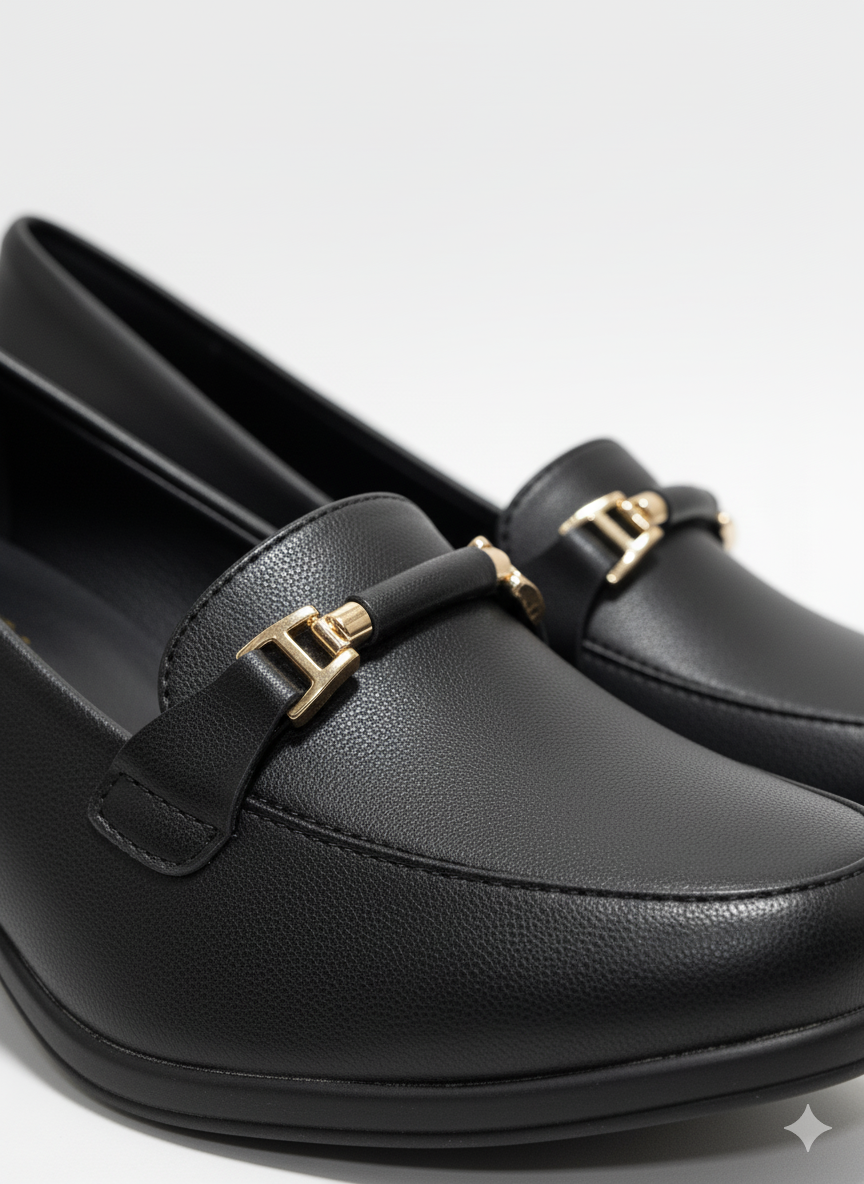 The Classic Heeled Loafer