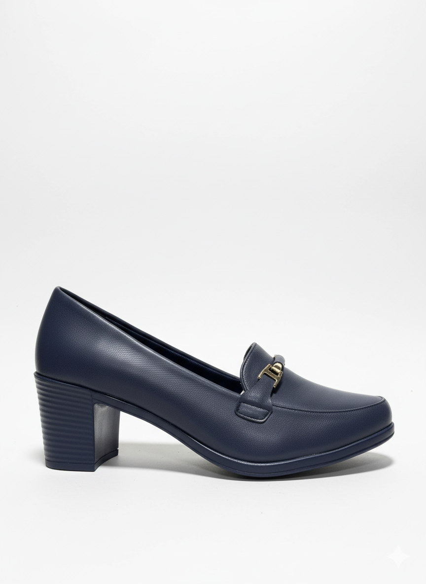 The Classic Heeled Loafer