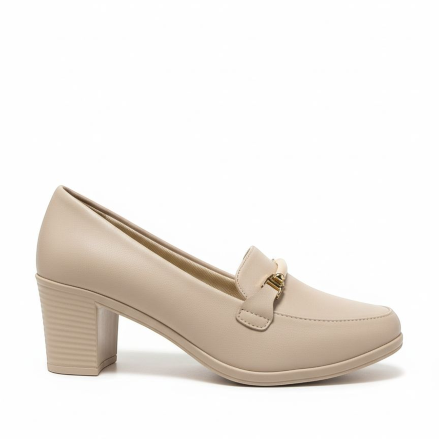 The Classic Heeled Loafer