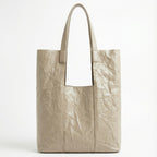 Vintage Crinkled Leather Tote