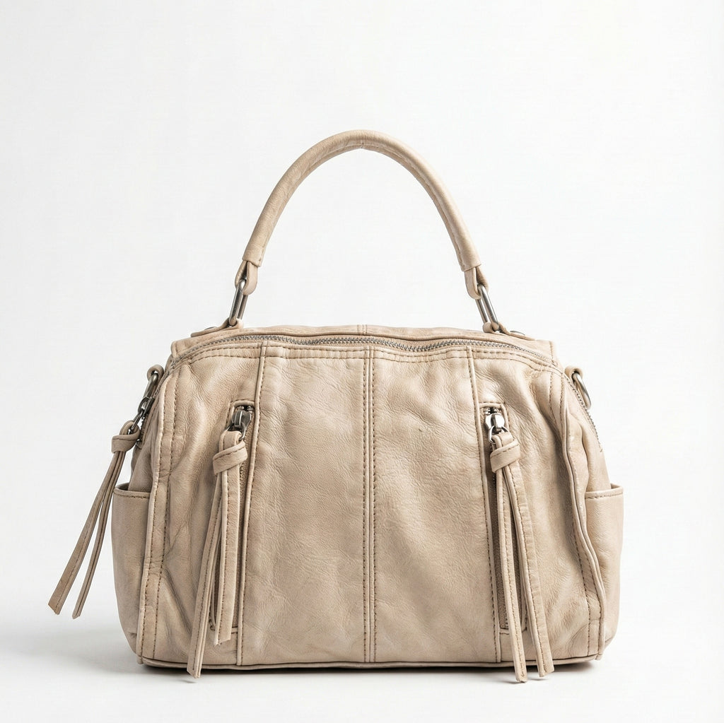 Vintage Wash Soft Satchel