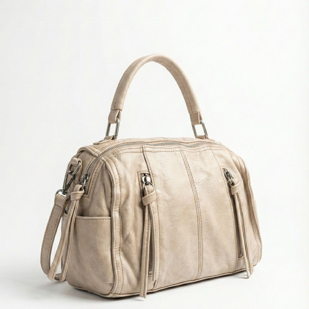 Vintage Wash Soft Satchel