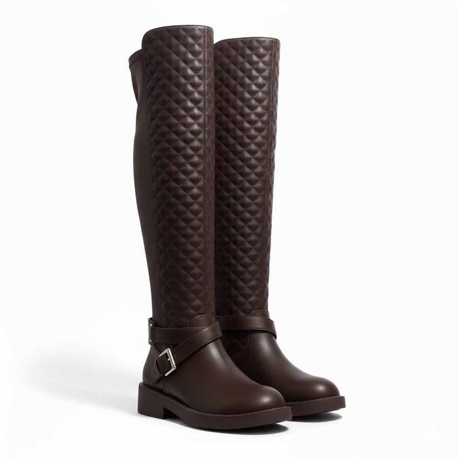 The Over-the-Knee Quilted Boot