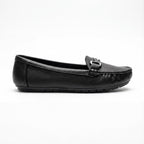 Women’s Grained Leather Driving Loafers