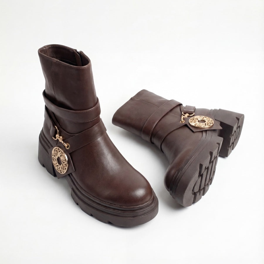 High-Fashion Moto Boots