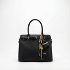 Sophisticated Textured Satchel