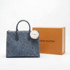 Onthego MM - Monogram Denim Tote Bag