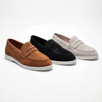 Premium Suede Penny Loafers
