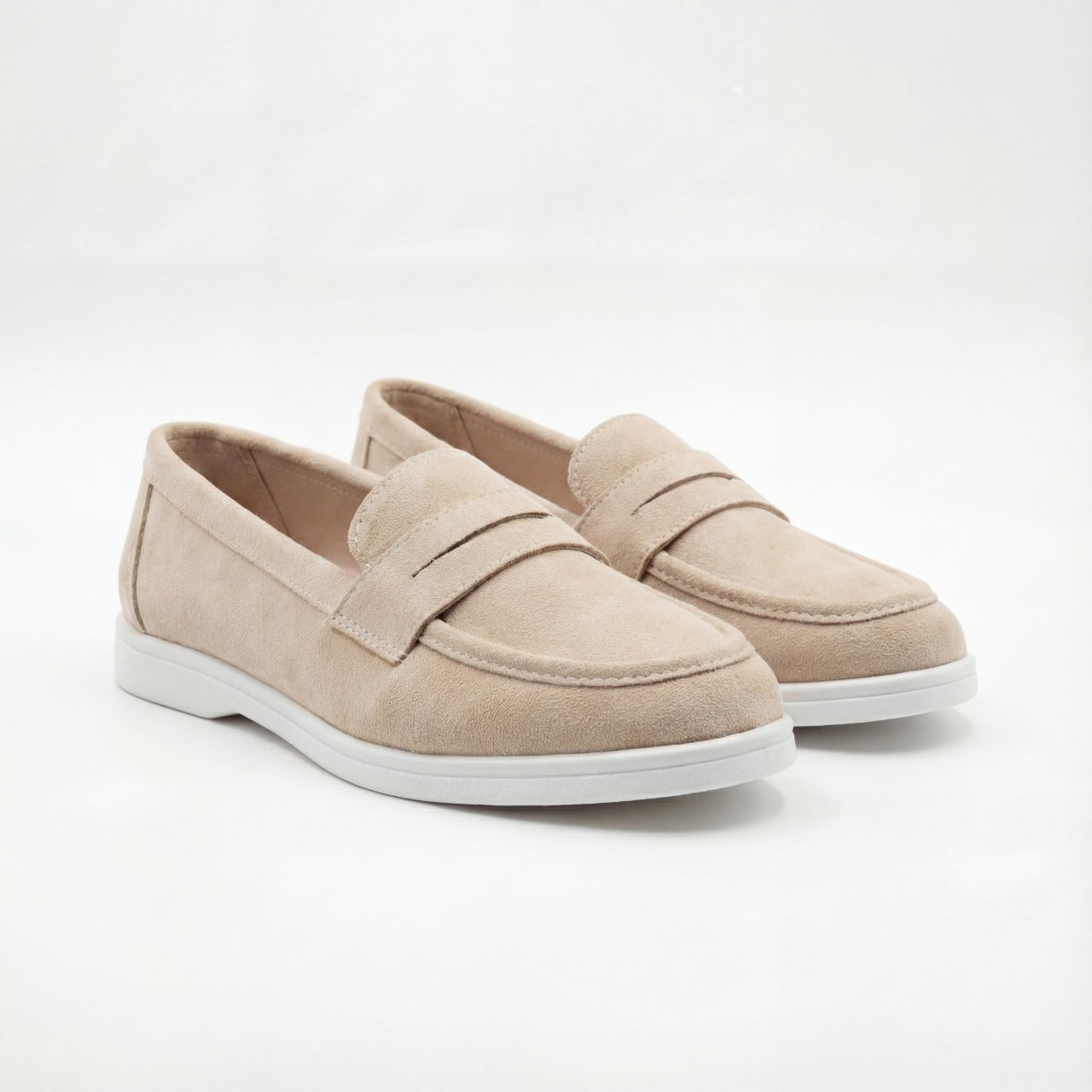 Premium Suede Penny Loafers