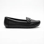 Women’s Grained Leather Driving Loafers