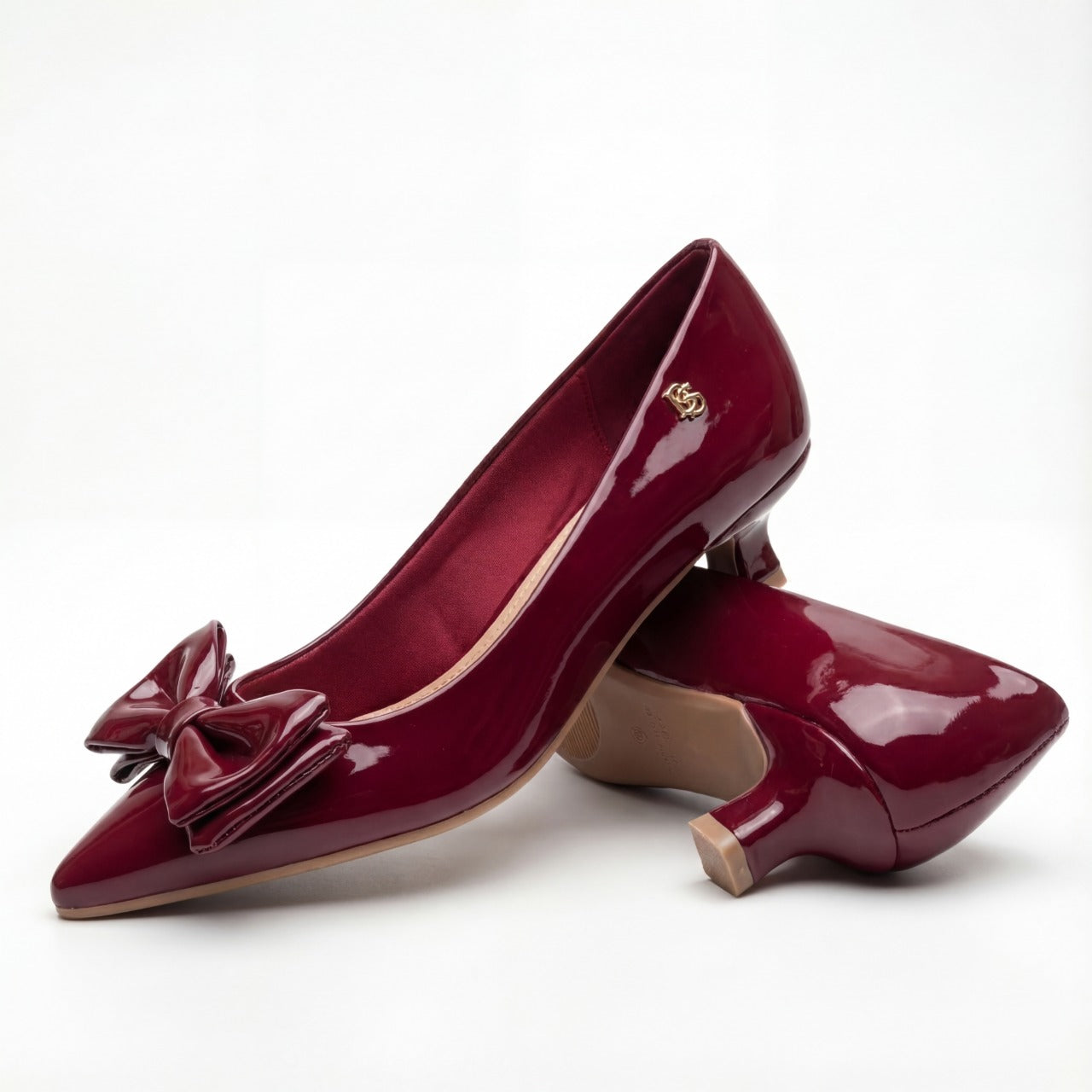 Women’s Patent Kitten Heels