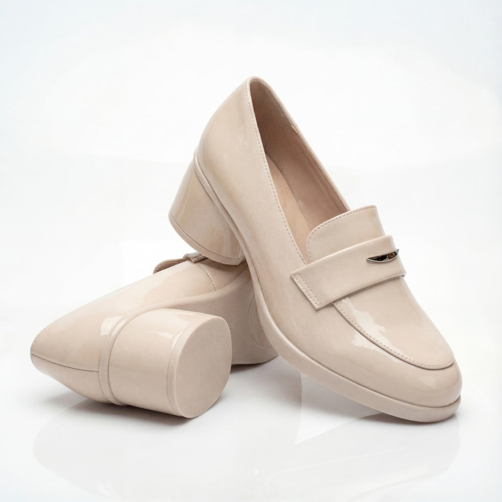 Women’s Block Heel Penny Loafers