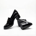 Women’s Block Heel Penny Loafers