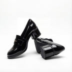Women’s Block Heel Penny Loafers