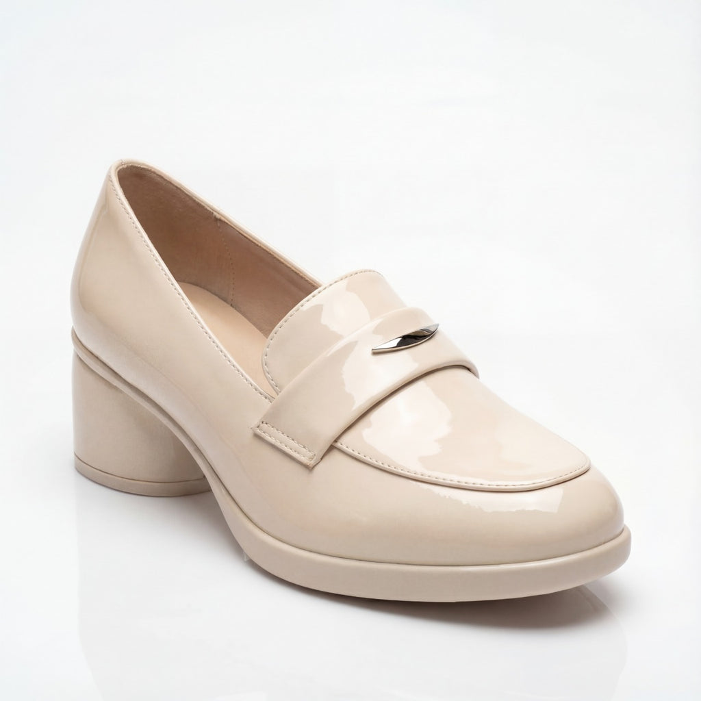 Women’s Block Heel Penny Loafers