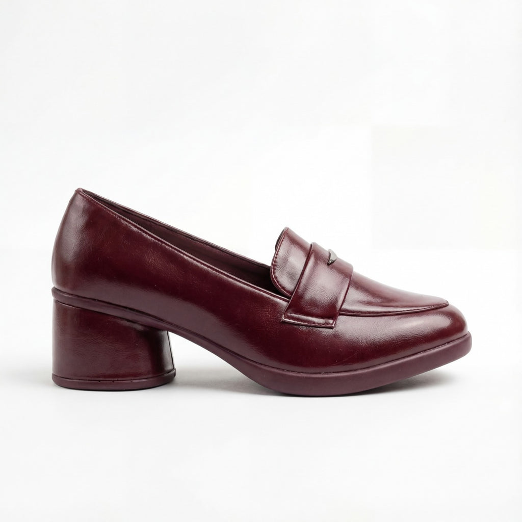 Women’s Block Heel Penny Loafers