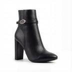 Women’s Elegant Pointed-Toe Ankle Boots