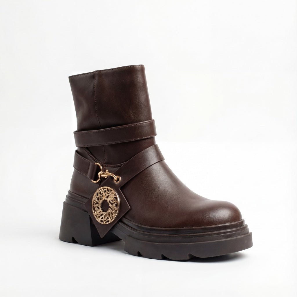 High-Fashion Moto Boots