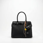 Sophisticated Textured Satchel