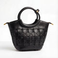Artisanal Woven Leather Bag