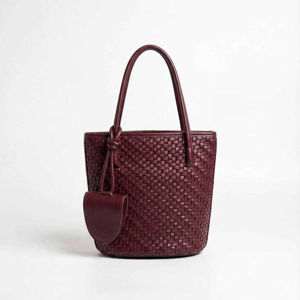 Hand-Woven Textured Tote