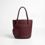 Hand-Woven Textured Tote