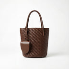 Hand-Woven Textured Tote