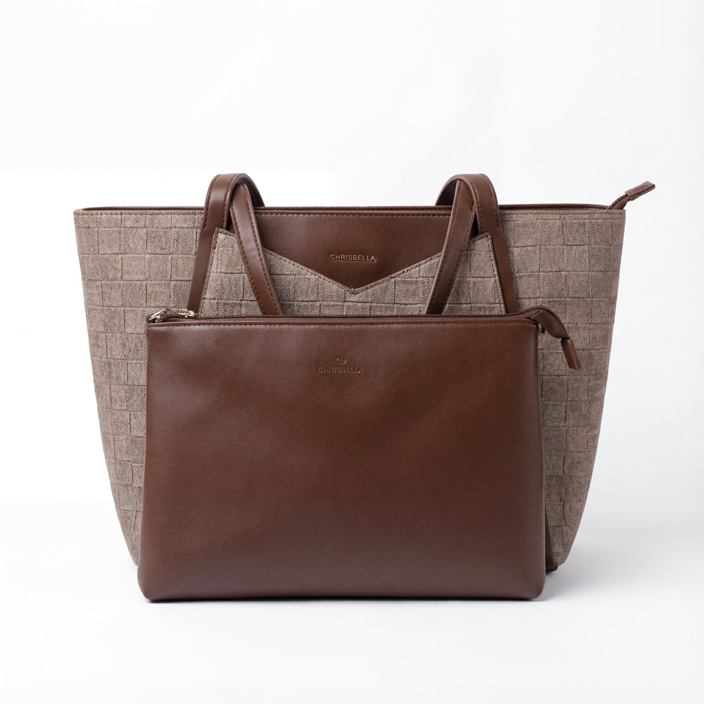 Elegant Textured Tote Bag