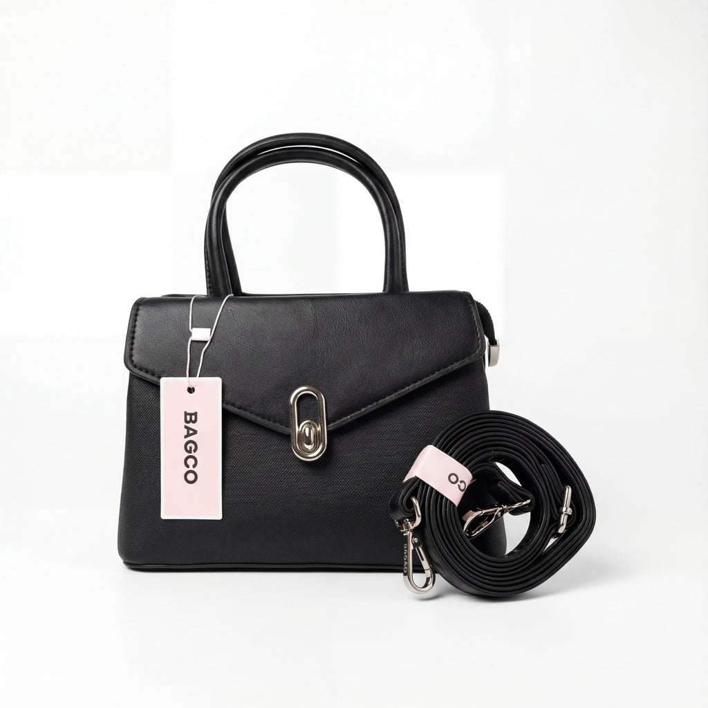 Classic Canvas & Leather Satchel