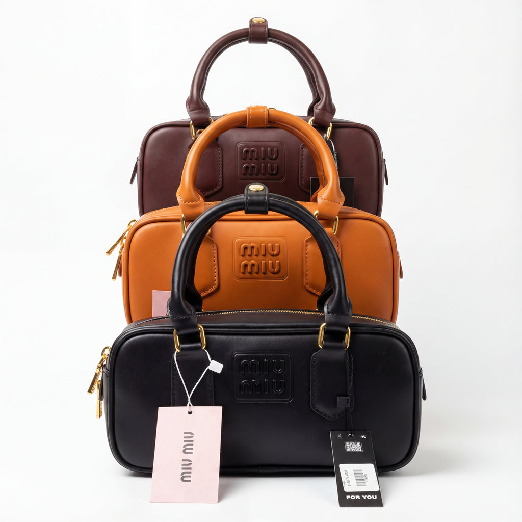 Chic Structured Bowler Miu Miu Bag