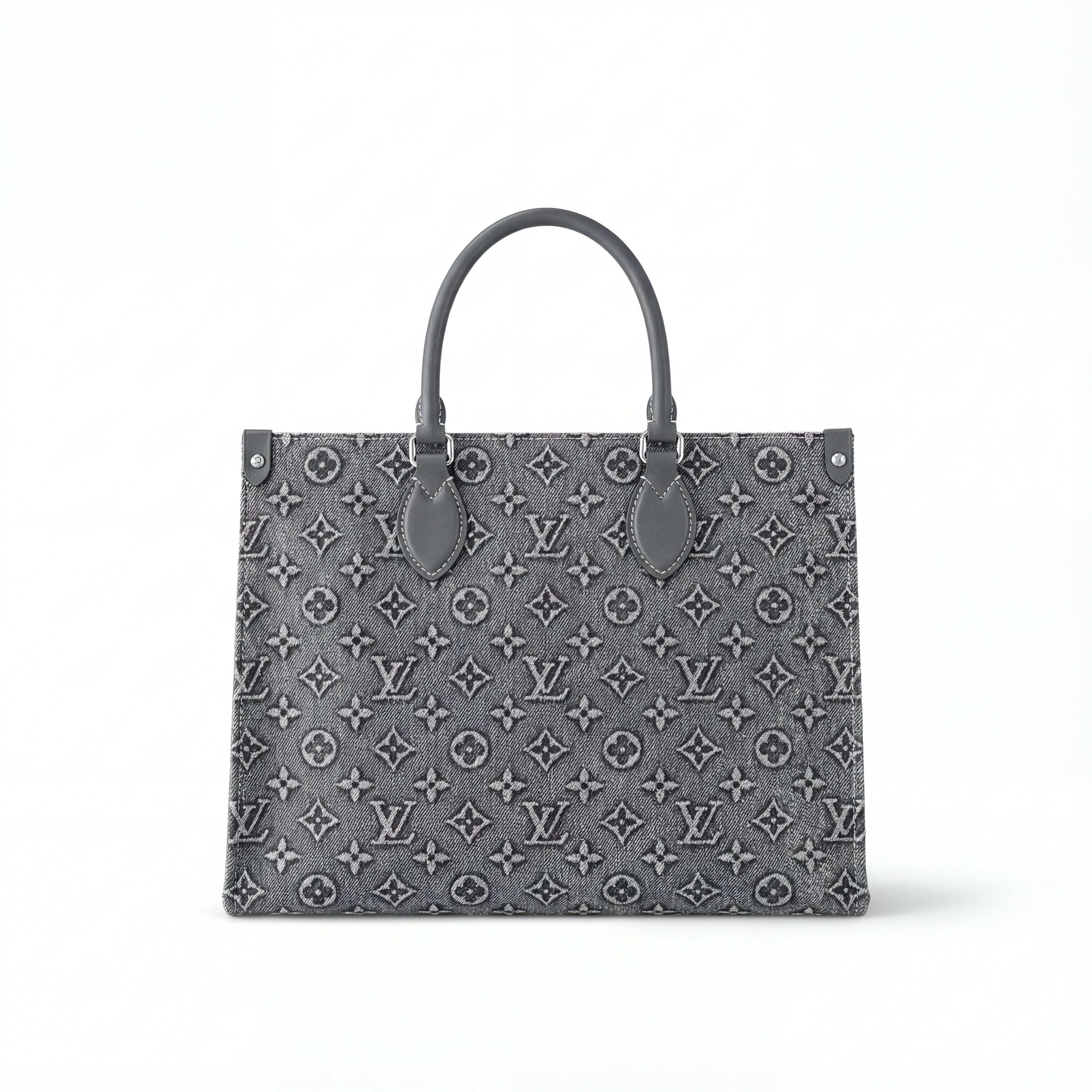 Onthego MM - Monogram Denim Tote Bag