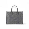 Onthego MM - Monogram Denim Tote Bag