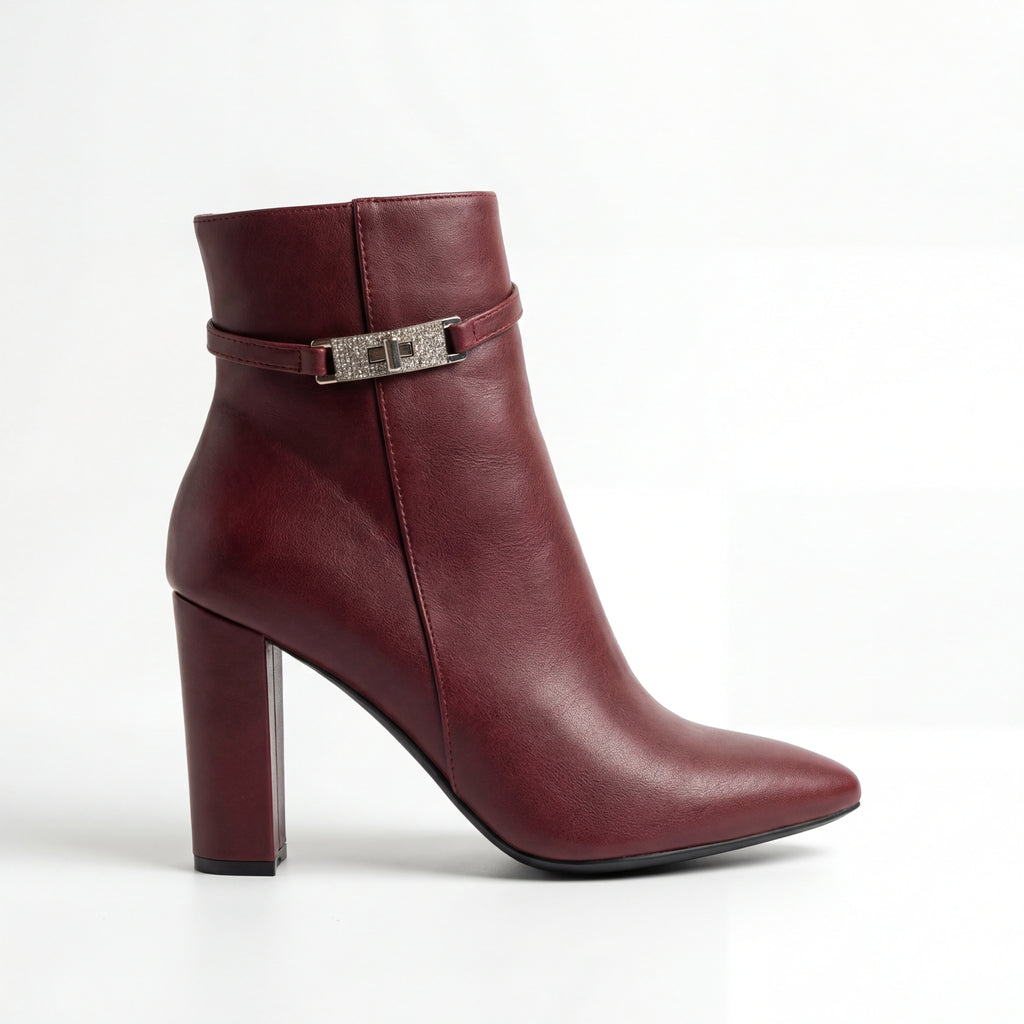 Women’s Elegant Pointed-Toe Ankle Boots
