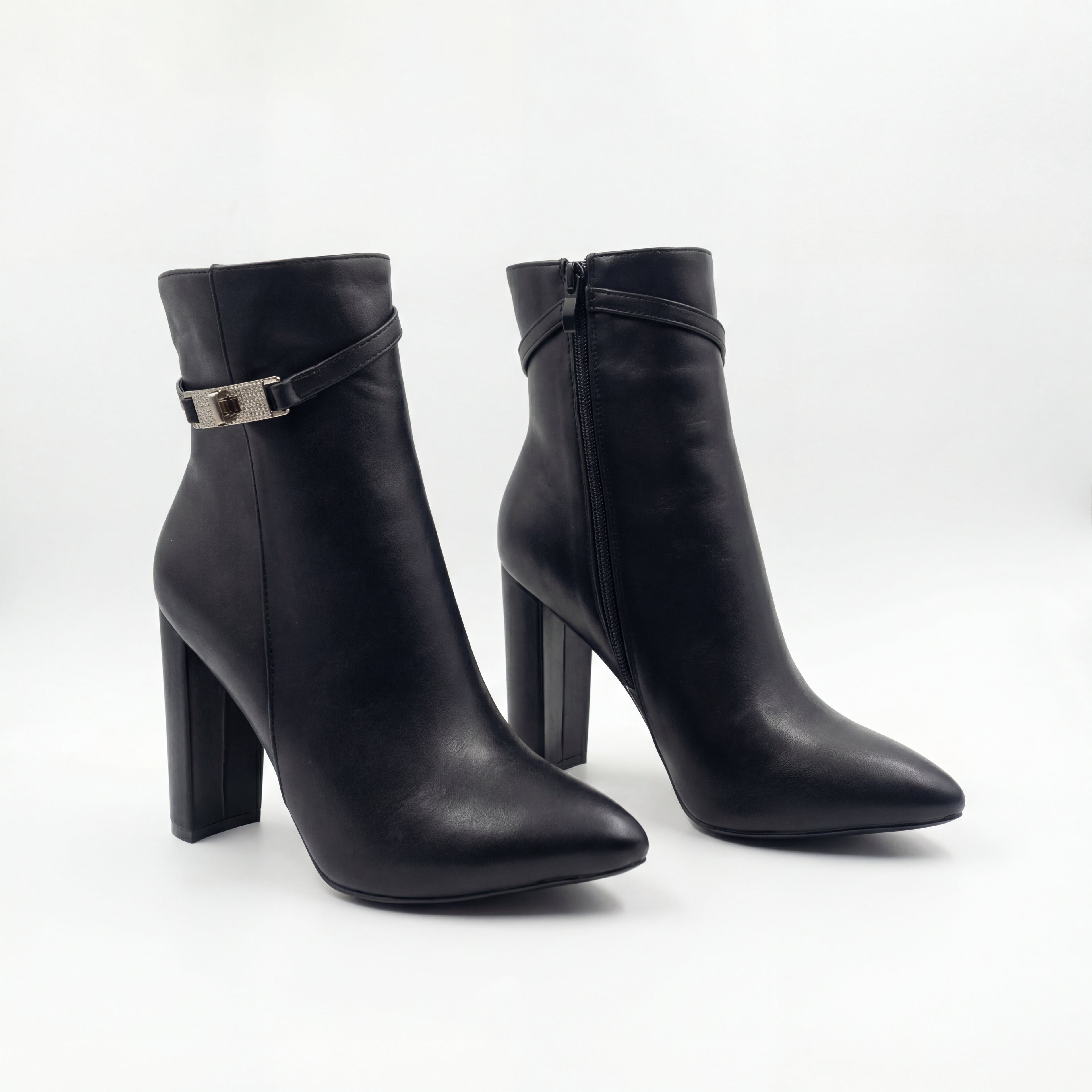 Women’s Elegant Pointed-Toe Ankle Boots