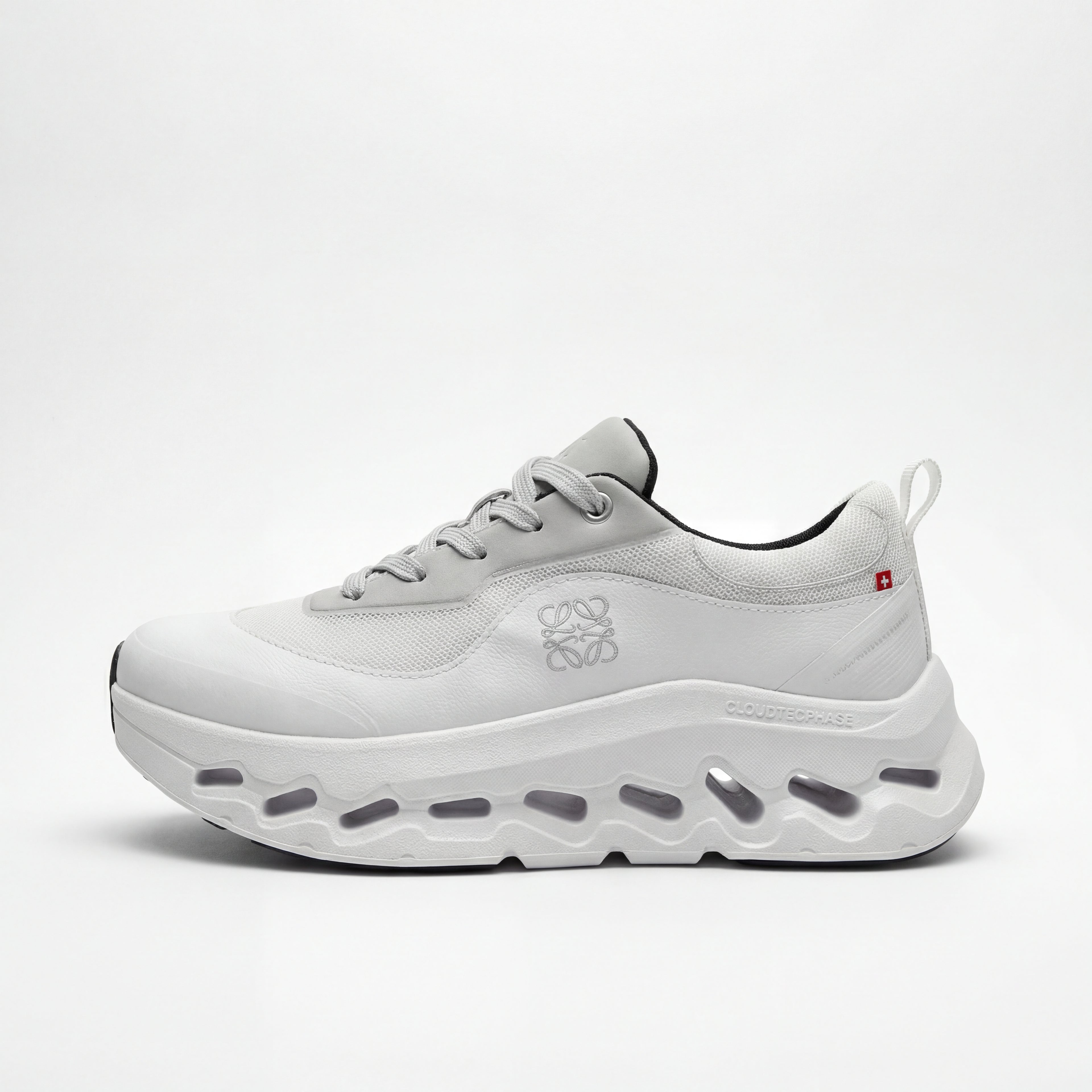 Cloud-Step Pro White Sneakers