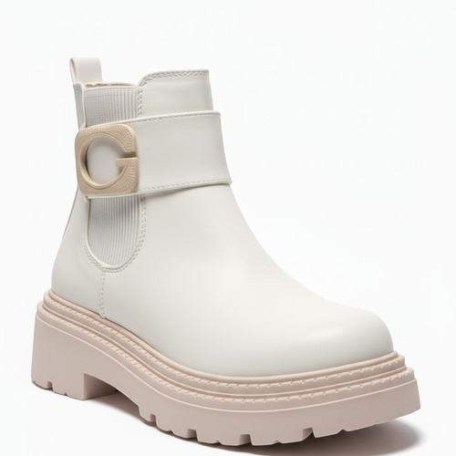 Chunky Sole Tan Chelsea Boots