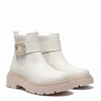 Chunky Sole Tan Chelsea Boots