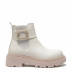 Chunky Sole Tan Chelsea Boots