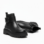 Chunky Sole Tan Chelsea Boots