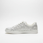 Snake Leather Court Sneaker