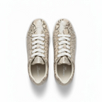 Snake Leather Court Sneaker