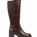 The Buckle Detail Knee-High Boot