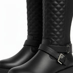 The Over-the-Knee Quilted Boot