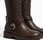 The Over-the-Knee Quilted Boot