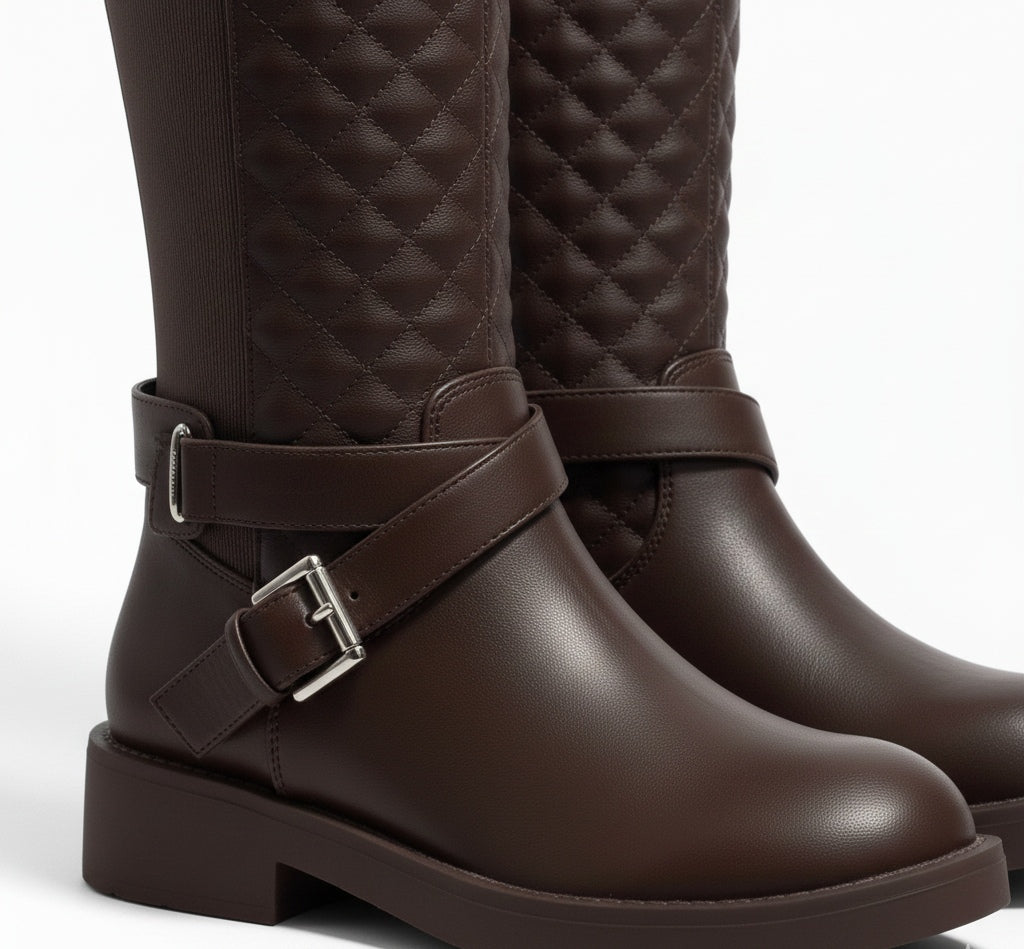 The Over-the-Knee Quilted Boot